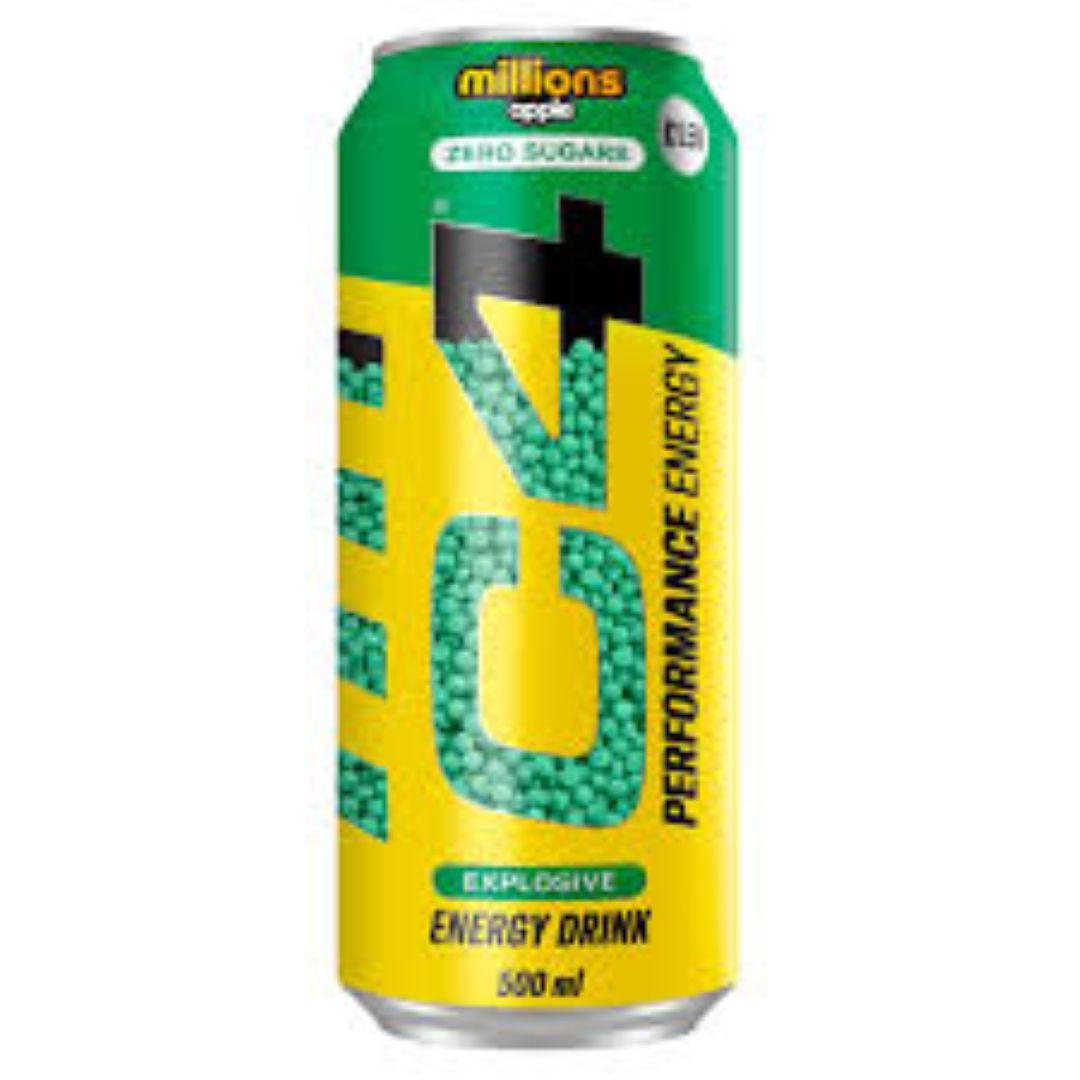 C4 PERFOMANCE ENERGY MILLIONS APPLE 500ML